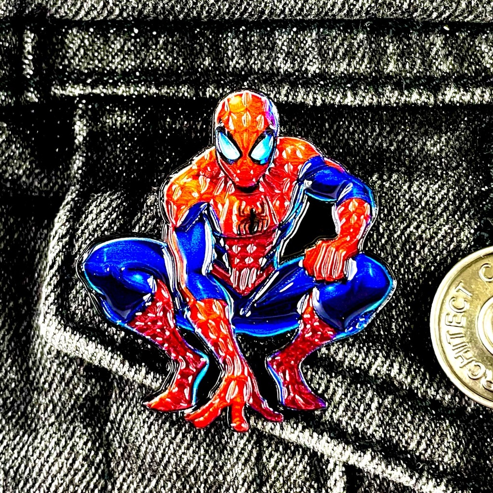 Spider-Man 1.5 Inch Enamel Pin